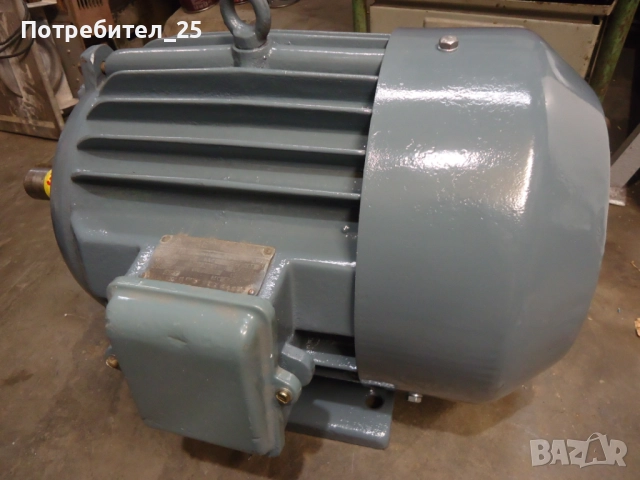 Трифазен ел.мотор 7,5 KW - 1400 об/мин., снимка 4 - Електродвигатели - 51752952