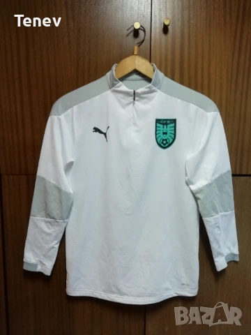 Austria Puma Österreich оригинално горнище блуза с 1/4 цип Австрия футбол спорт 