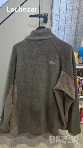Мъжки дебел поларен суитчер Jack Wolfskin XXL , снимка 5 - Суичъри - 53536091