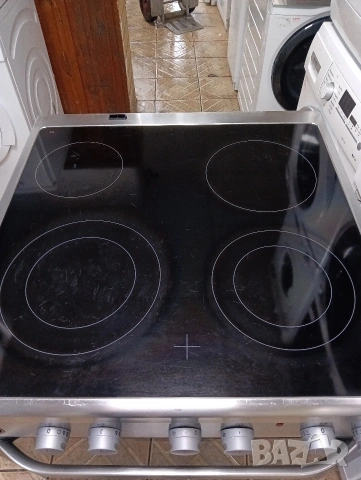 Иноксова свободно стояща печка с керамичен плот VOSS Electrolux с две години гаранция!, снимка 9 - Печки, фурни - 53472632