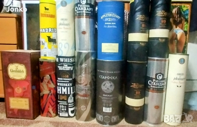 Кутии от уиски , снимка 5 - Декорация за дома - 52926491