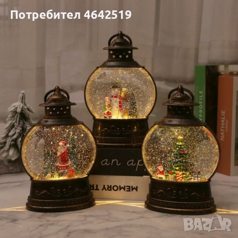 Коледен снежен глобус