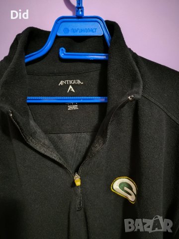 поларено горнище Antigua NFL Greenbay packers, снимка 3 - Спортни дрехи, екипи - 43094895