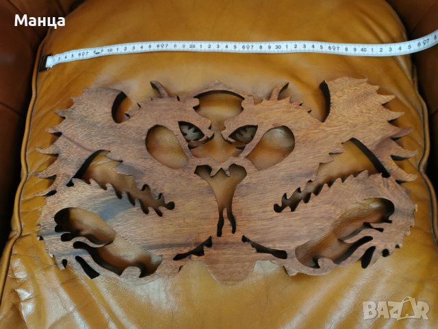 Азиатска дърворезба, снимка 6 - Антикварни и старинни предмети - 39069107