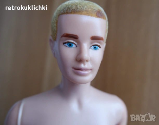 Ретро кукла Кен Flocked hair Ken , снимка 9 - Кукли - 53371083