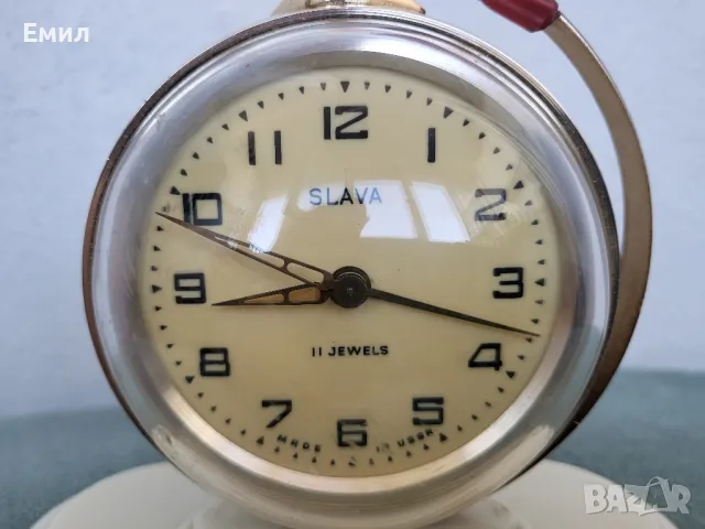 Колекционерски будилник Слава Глобус , снимка 2 - Колекции - 49423425