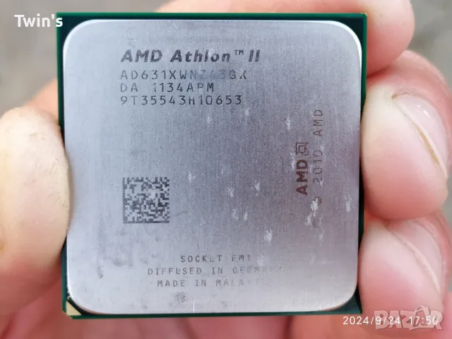 AMD Athlon™ II X4 631 Quad-Core 4MB Cache, 2.60GHz 100W, Socket FM1 , снимка 18 - Процесори - 47349591