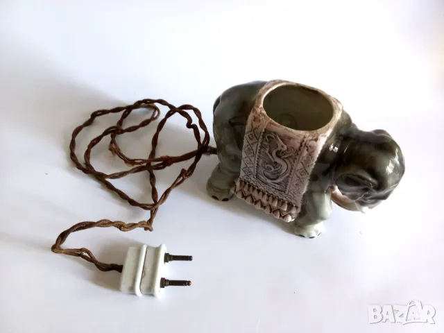 Порцеланова фигура Розентал, лампа слон от 1920г, снимка 11 - Антикварни и старинни предмети - 47821945