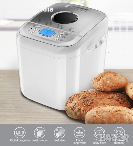 Хлебопекарна 600W BAKER (код 732), снимка 2 - Хлебопекарни - 43019972