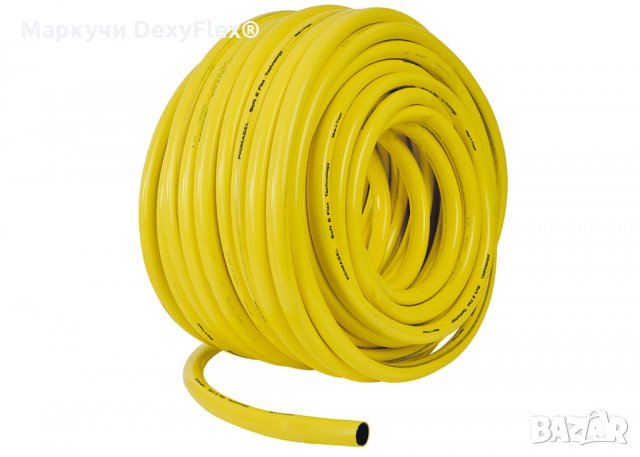 ✔ ФРЕНСКИ 5-слоен градински маркуч, “Soft & Flex” структура - Размери: 1/2", 3/4”, 1" и Ø 30 мм, снимка 11 - Напояване - 28832667