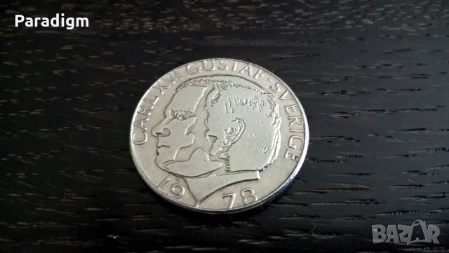 Монета - Швеция - 1 крона | 1978г., снимка 2 - Нумизматика и бонистика - 28046832