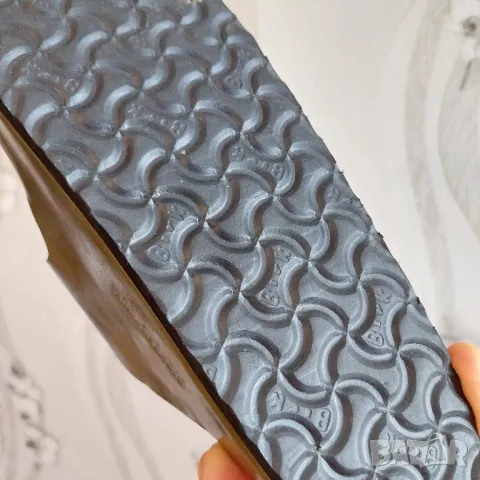 чехли Birkenstock  Arizona Soft Footbed Oiled Leather номер 42, снимка 9 - Мъжки чехли - 50192611