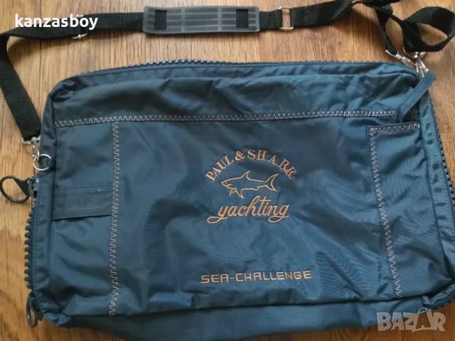 Paul & Shark Yachting Tasche Bag Aktentasche Tragetasche Sea Challenge Blau - мъжка чанта-несесер 