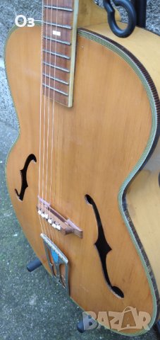 Archtop китара Nippon Japan, снимка 3 - Китари - 43634100