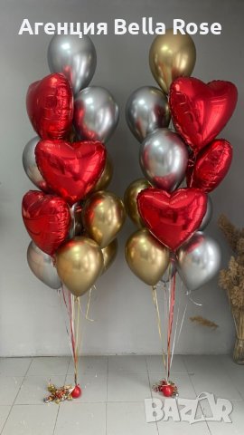 Парти агенция балони с хелий подаръци, снимка 2 - Декорация за дома - 43613504