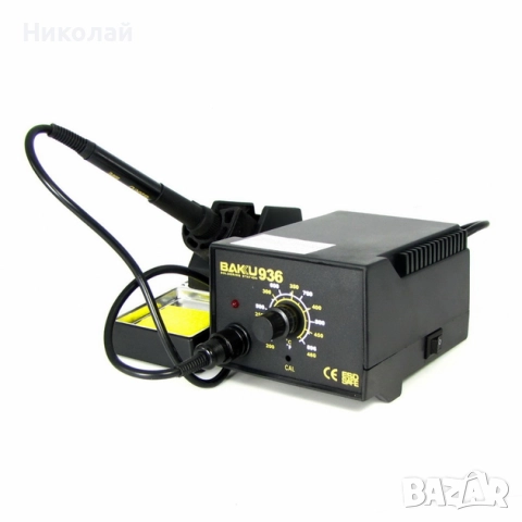 Станция за запояване BAKU BK936B поялник с регулиращ блок, снимка 4 - Друга електроника - 52280195