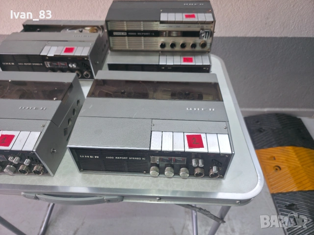 Ролкови магнетофони Uher 4400 report stereo ic и 4000 report L, снимка 2 - Декове - 53004749