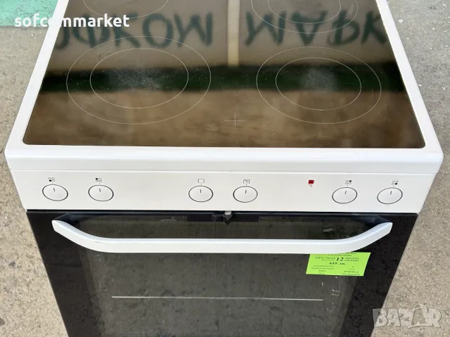 Готварска печка 60 см Voss ELK 13039-hv свободностояща с вентилатор, снимка 1