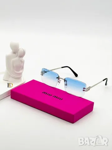очила с калъф miu miu, снимка 3 - Слънчеви и диоптрични очила - 50406935