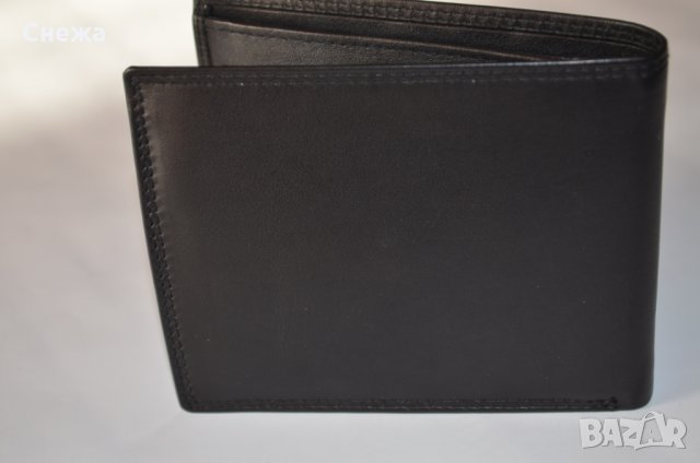 MANO Sutura M19013 хоризонтален портфейл /черен и тъмнокафяв/, снимка 16 - Портфейли, портмонета - 32591479