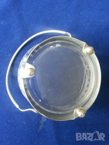 подстакани немски чаши за чай/кафе - 6 броя комплект със захарница, (Йена-глас) нови, неползвани, снимка 10 - Сервизи - 32737404