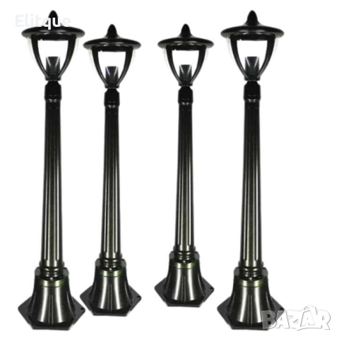 Градински фенер Dorian Green със стойка 1 м