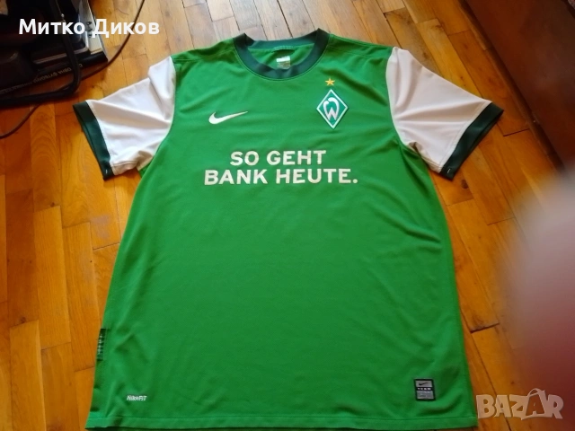 Werdet Bremen маркова футболна тениска на Найк #22 Торстен Финк размер Л