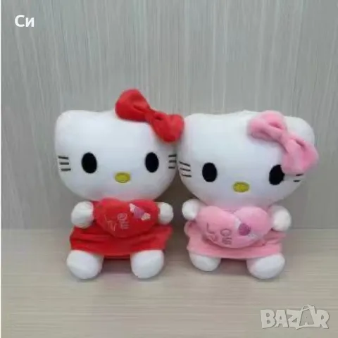 Мека плюшена играчка Hello Kitty 25 см, снимка 2 - Плюшени играчки - 48329710