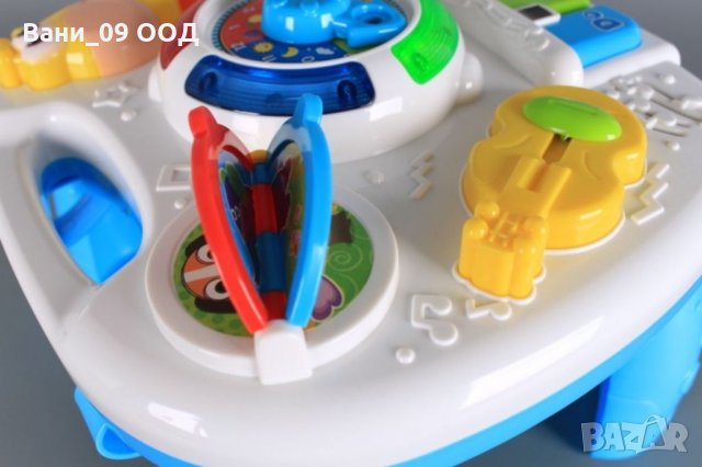Интерактивна детска масичка с множество функции, снимка 4 - Музикални играчки - 32878778