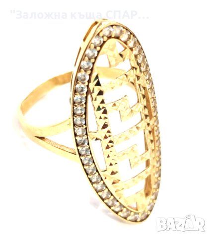 Златен пръстен - 5.99гр., снимка 3 - Пръстени - 43862120