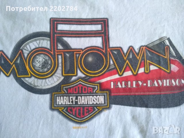 Оригинална тениска Харлей Дейвидсън, Harley Davidson, снимка 3 - Тениски - 33411849