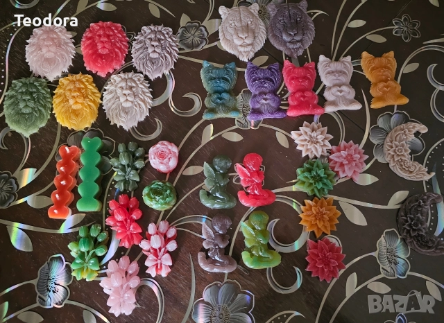 ръчно направени фигурки от восък, снимка 5 - Декорация за дома - 52740966