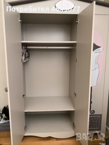 Детски гардероб и  легло, снимка 6 - Мебели за детската стая - 52337510