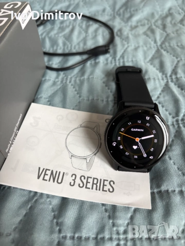 Нов фитнес/здраве/активност смарт часовник Garmin Venu 3