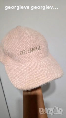 Оригинална шапка с козирка GUY LAROCHE, снимка 4 - Шапки - 52870523