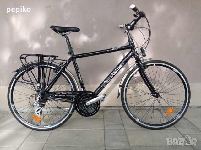 Продавам колела внос от Германия оригинален алуминиев градски велосипед SHOCKBLAZE SHEER HYBRID BIKE, снимка 1 - Велосипеди - 33008802