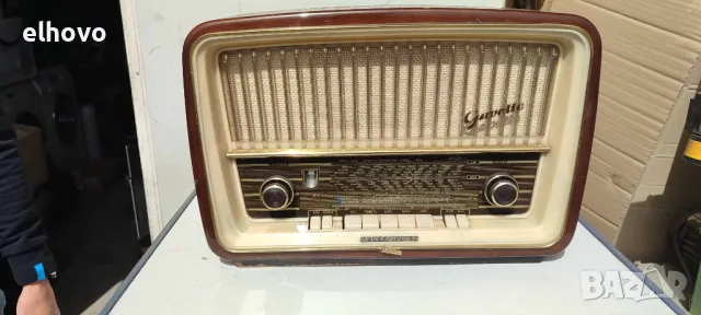 Старо лампово радио Telefunken Gavotte 9, снимка 4 - Антикварни и старинни предмети - 49660657