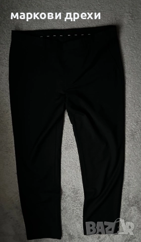 HUGO BOSS REGULAR-FIT TROUSERS IN VIRGIN-WOOL SERGE 52, снимка 3 - Панталони - 52725764