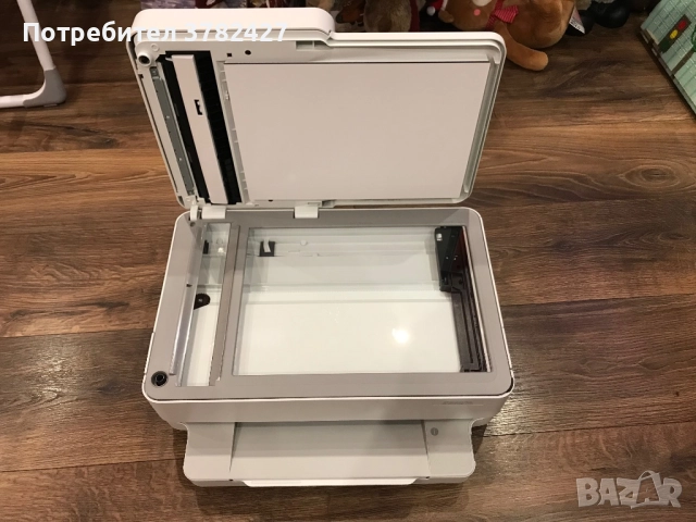 HP DeskJet Plus 6475 мастиленоструен цветен 3в1 принтер, снимка 6 - Принтери, копири, скенери - 52713633