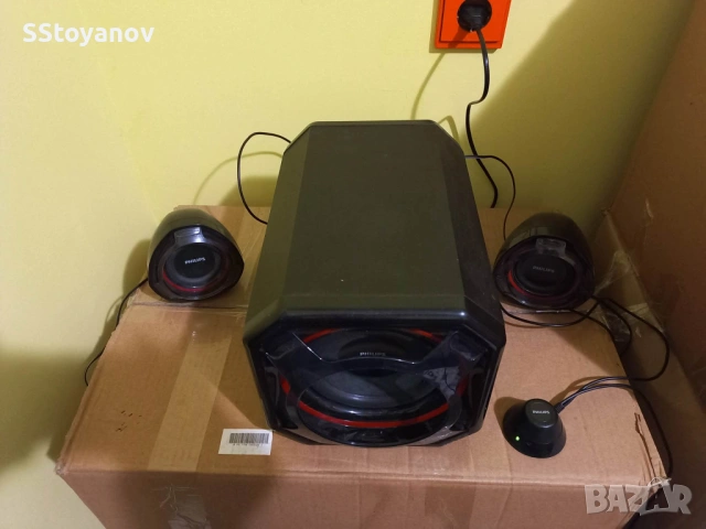 Мултимедийни високоговорители - Philips SPA5300, снимка 4 - Тонколони - 53278539