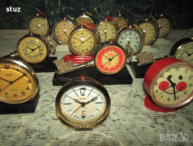 Колекционерски будилници Слава, снимка 7 - Антикварни и старинни предмети - 52863357