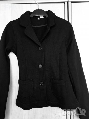 Детско сако ново черно ръст до 150см и ново зелено за 8г., снимка 2 - Детски якета и елеци - 33255649