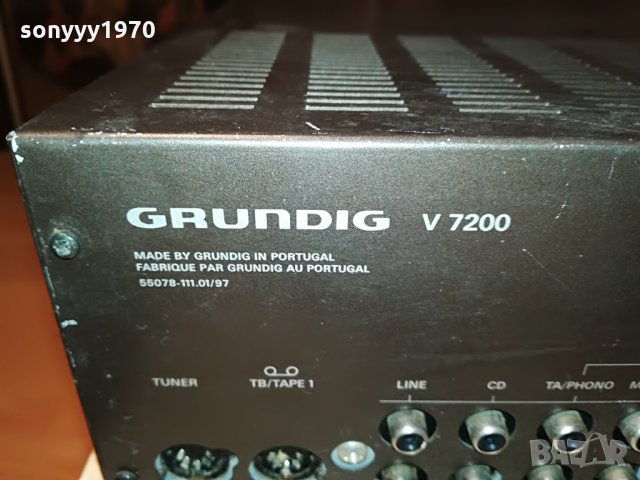 grundig stereo amplifier-внос germany 2406211012, снимка 2 - Ресийвъри, усилватели, смесителни пултове - 33317599