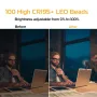 Ulanzi VL100X Двуцветна LED светлина за фото/видео/димиране 2500-6500К/2000mAh батерия, снимка 6