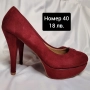 Разнообразие от празнични дамски обувки на ток номер 40, снимка 5