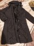 Дълго черно яке, снимка 1 - Детски якета и елеци - 28207681
