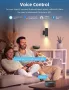 Интелигентни външни стенни осветителни тела Aigostar, от мрежата с GU10 Mesh Smart Bulb, 2 броя, снимка 2