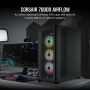 Компютърна кутия Corsair 7000D AIRFLOW Tempered Glass, Черен, НОВА, снимка 2
