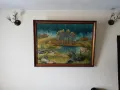 Майсторска картина от Ст.Калинов - Масло на платно със дървена рамка - размери - 146см - 118см. (11, снимка 1