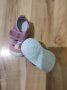 Пантофи за бебе момиче в розов цвят с лепки, снимка 2